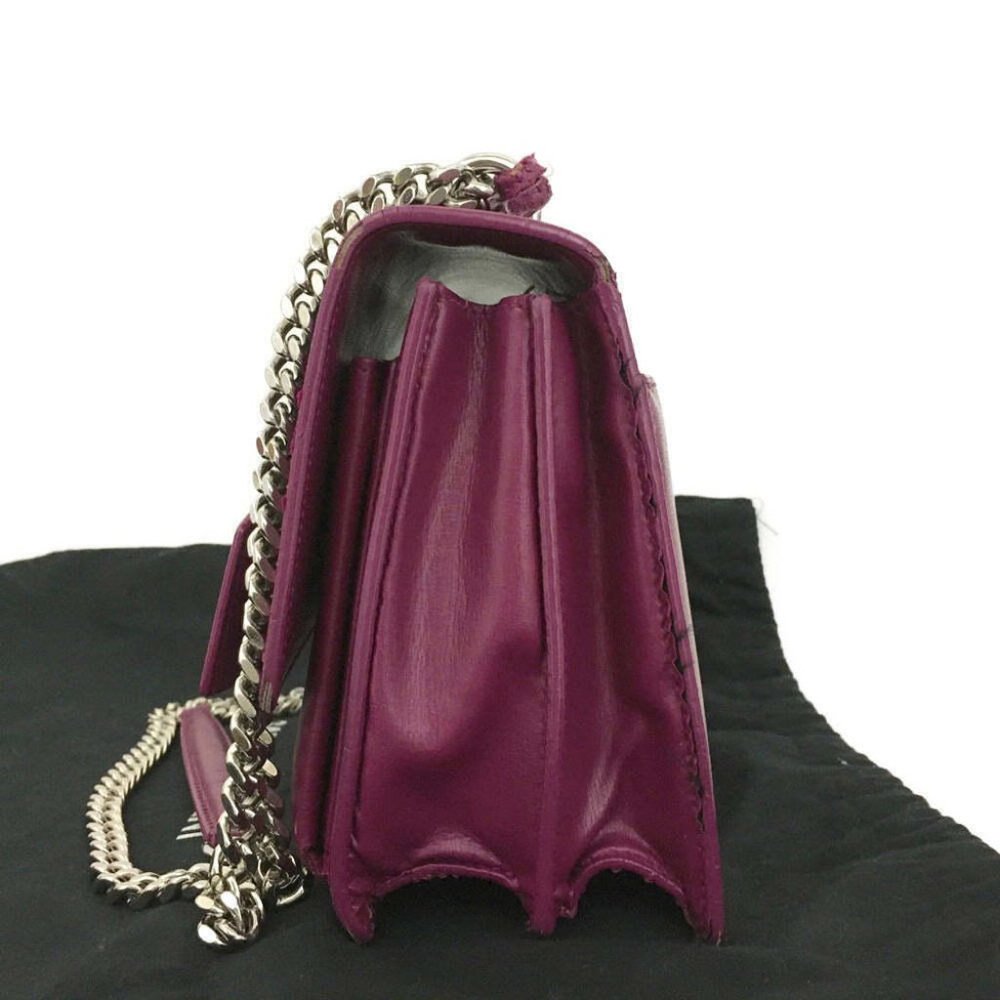 Saint Laurent Calfskin Medium Monogram Sunset Purple - Picture 3 of 11